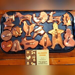 Mirro Vintage All Seasons Metal Cookie Cutters